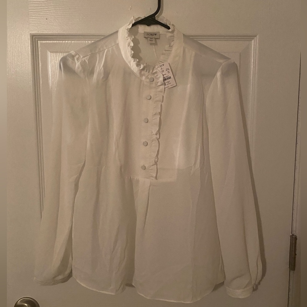 Sheer J. Crew dress shirt